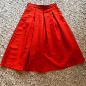 New York & Company grosgrain full skirt with pockets